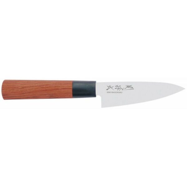 generalgas kai seki magoroku redwood multipurpose knife 10cm MGR 0100P