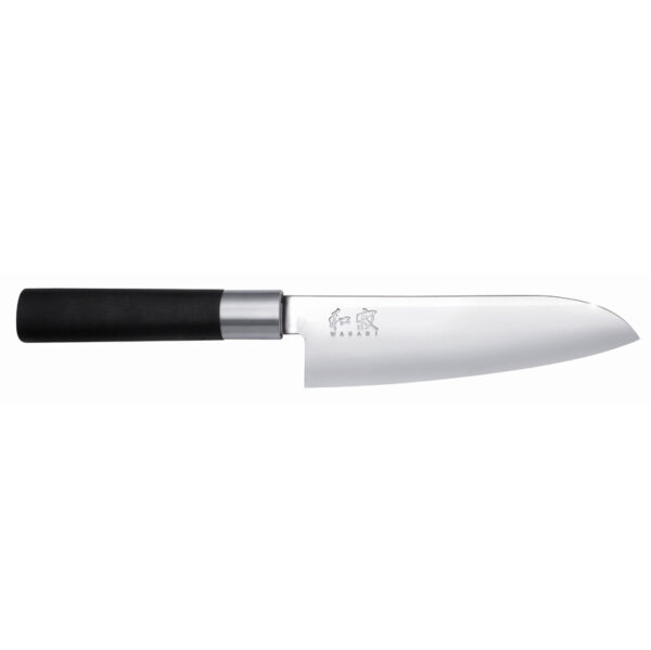 generalgas kai wasabi black santoku knife 165cm 6716S
